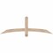 Ekena Millwork Bellingham Smooth Timber Gable Bracket, Douglas Fir, 60"W x 20"H x 1 1/2"D x 3 1/2"F, 8/12 Pitch GBW060X20X0204BEL00SDF - alternate 1